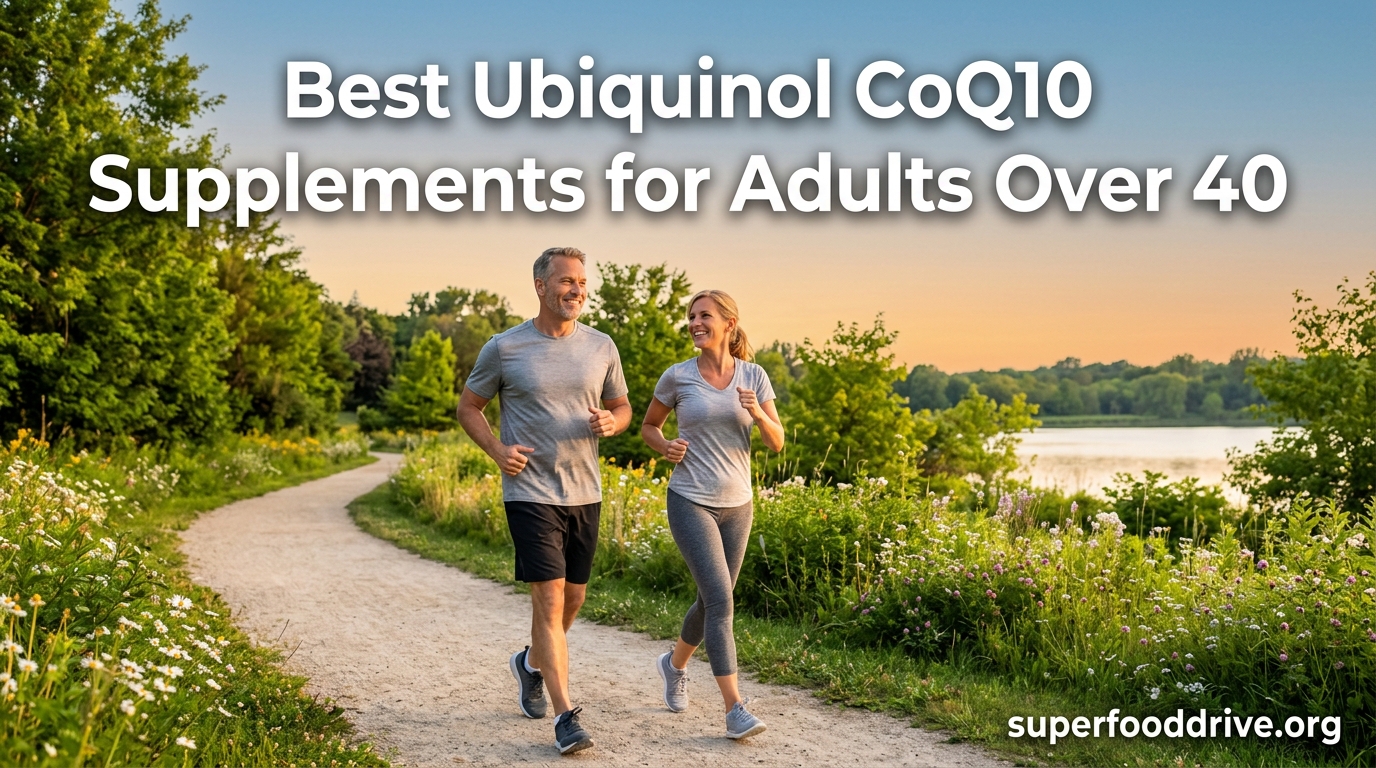 Best Ubiquinol CoQ10 Supplements for Adults Over 40