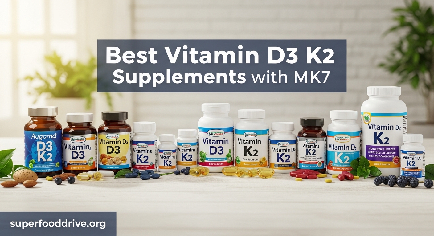 Best Vitamin D3 K2 Supplements with MK7