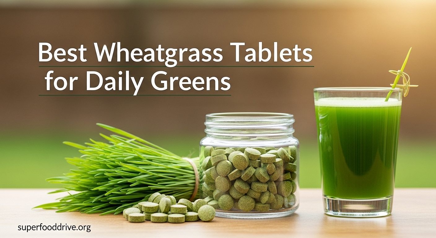 Best Wheatgrass Tablets for Daily Greens