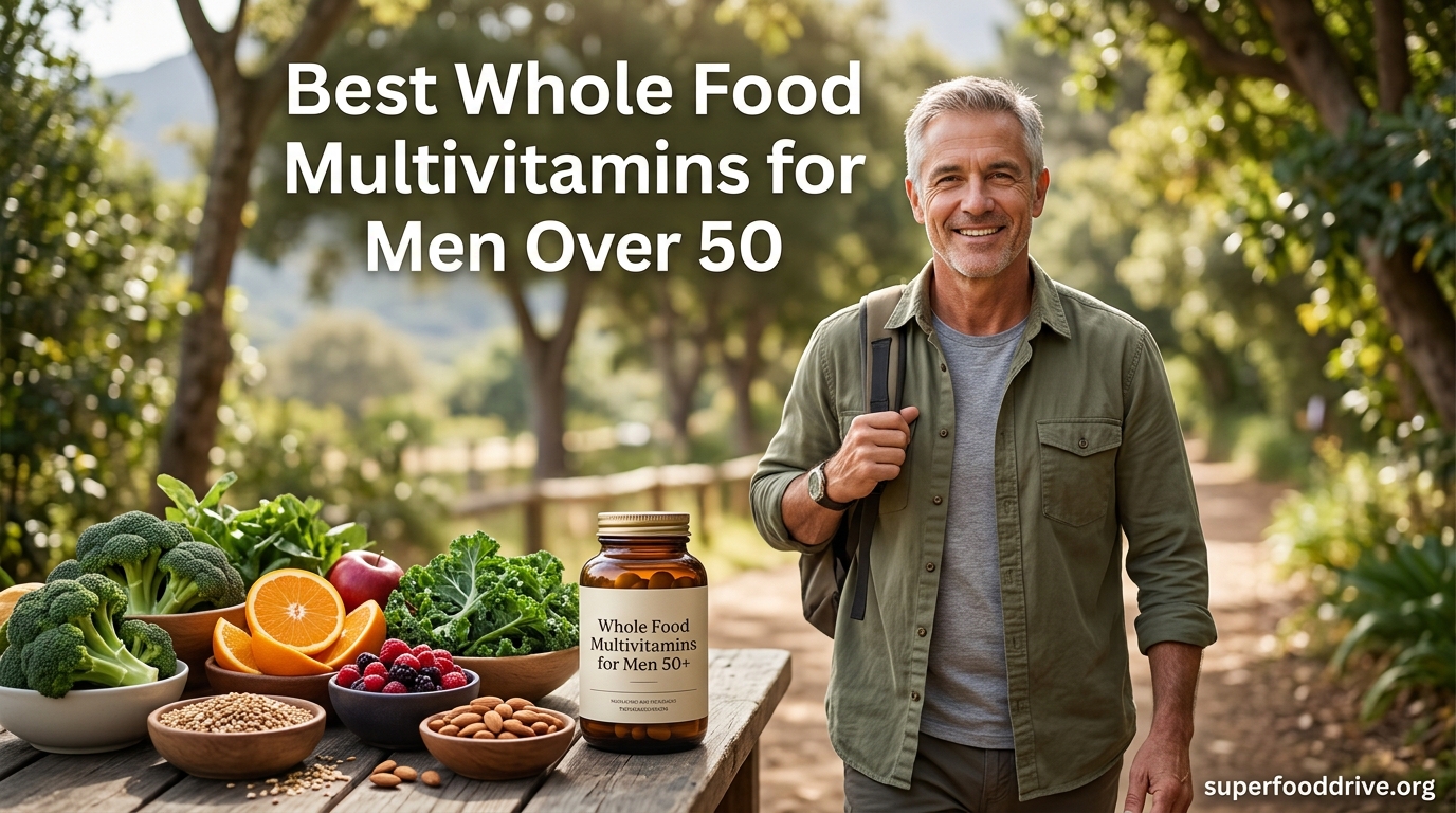 Best Whole Food Multivitamins for Men Over 50