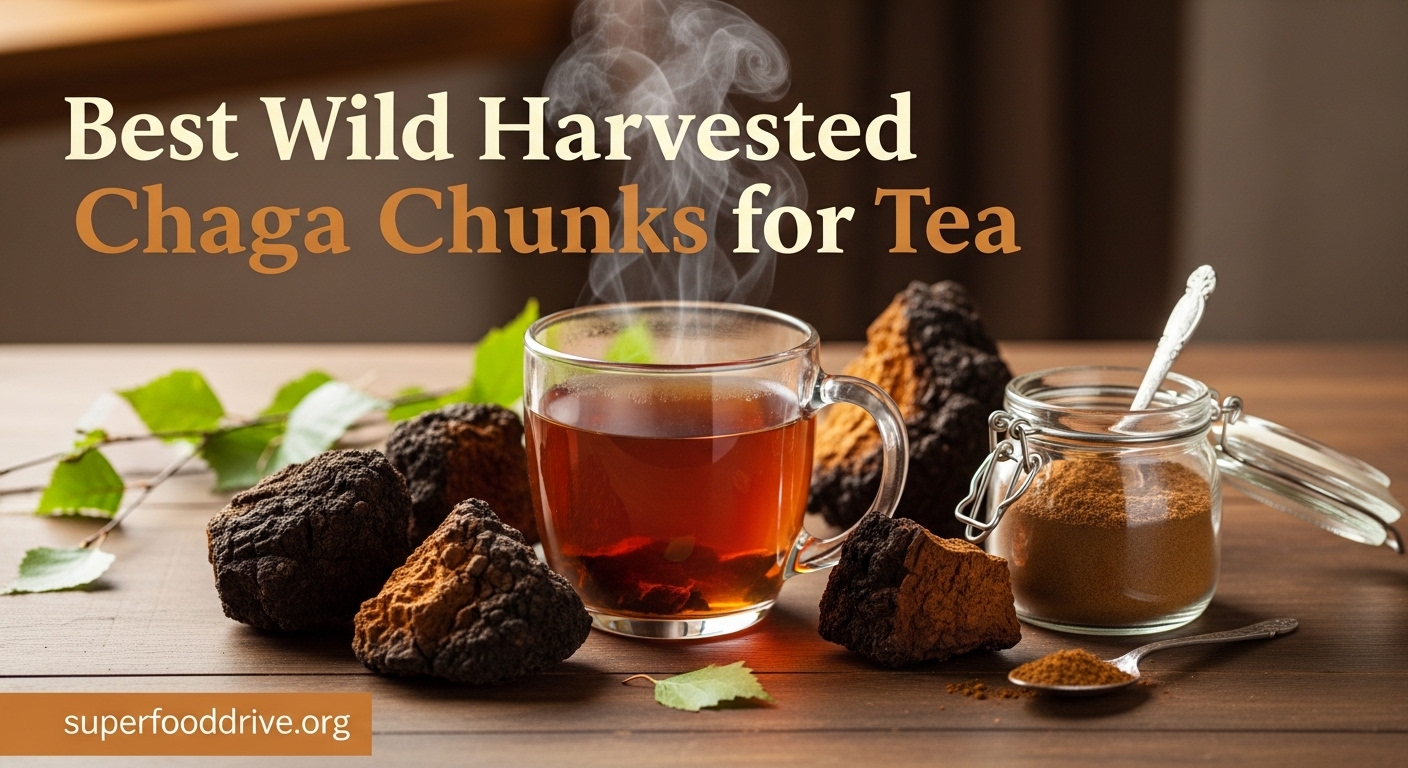 Best Wild Harvested Chaga Chunks for Tea