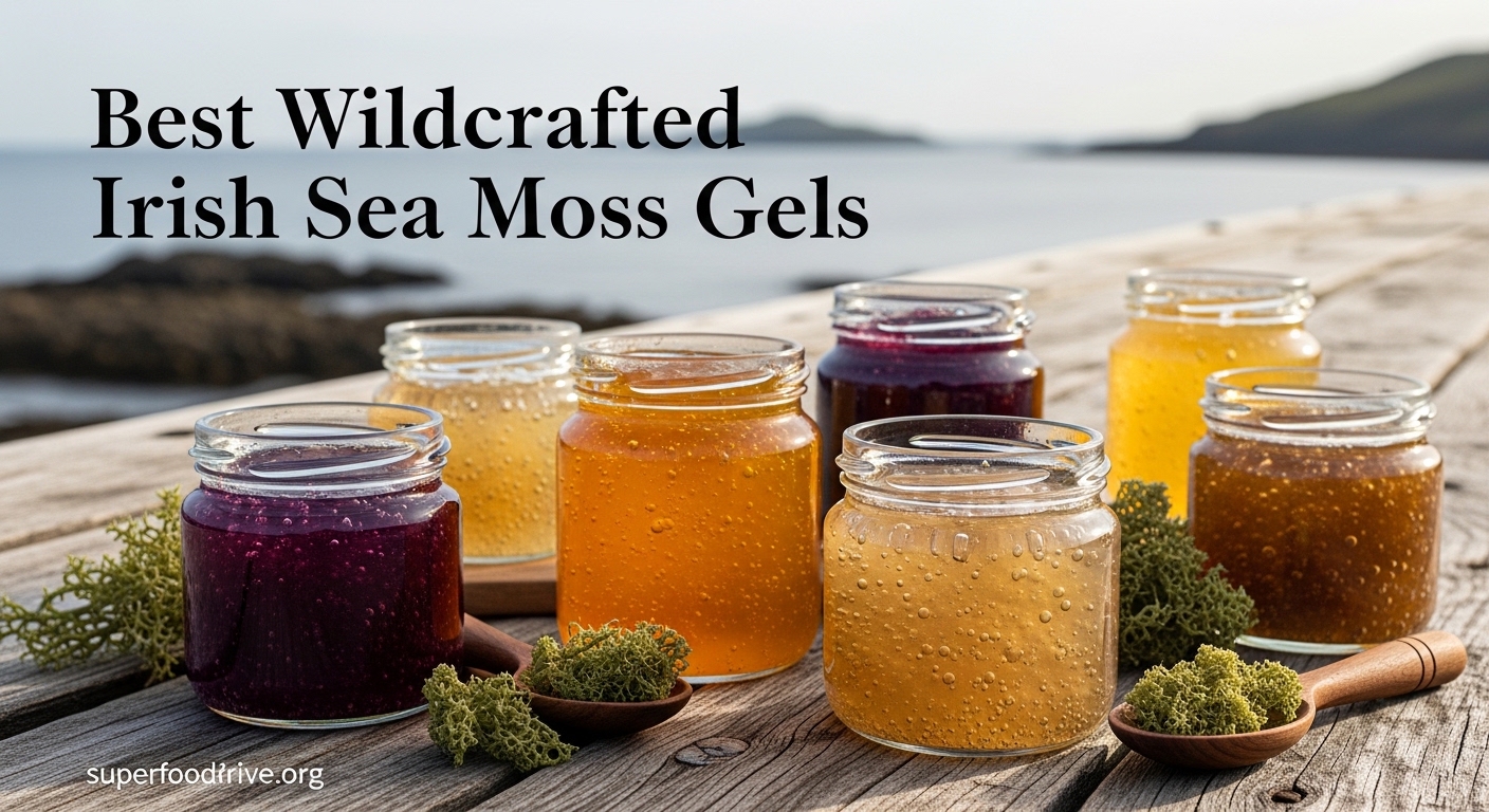 Best Wildcrafted Irish Sea Moss Gels