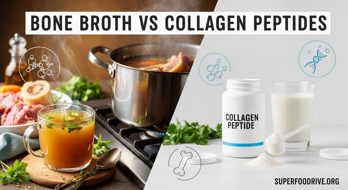 Bone Broth vs Collagen Peptides