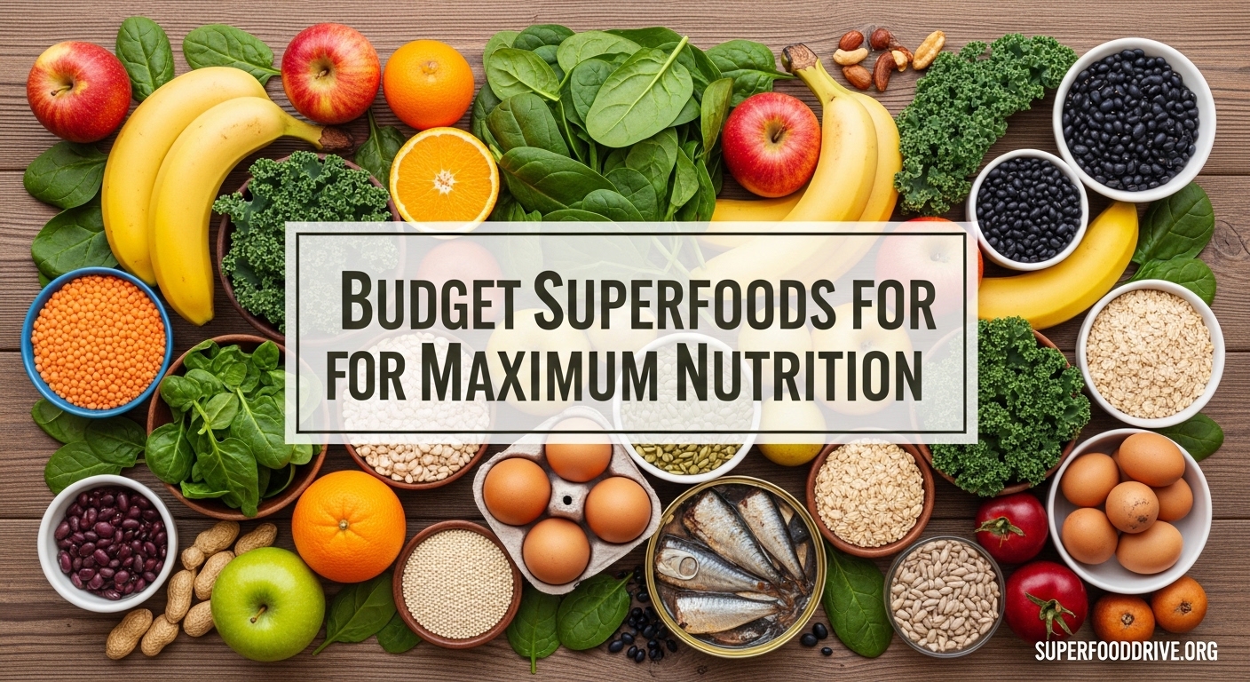 Budget Superfoods for Maximum Nutrition
