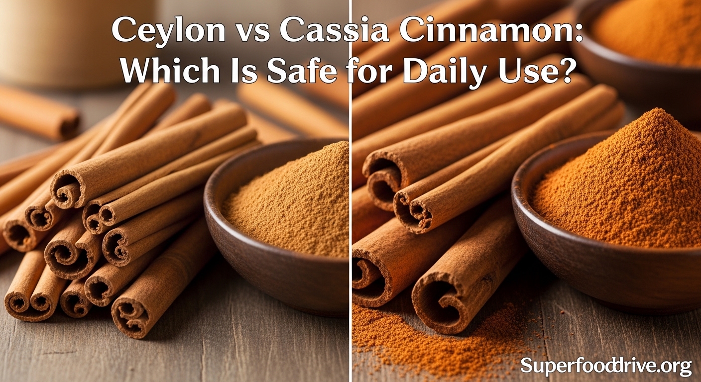 Ceylon vs Cassia Cinnamon Which Is Safe for Daily Use