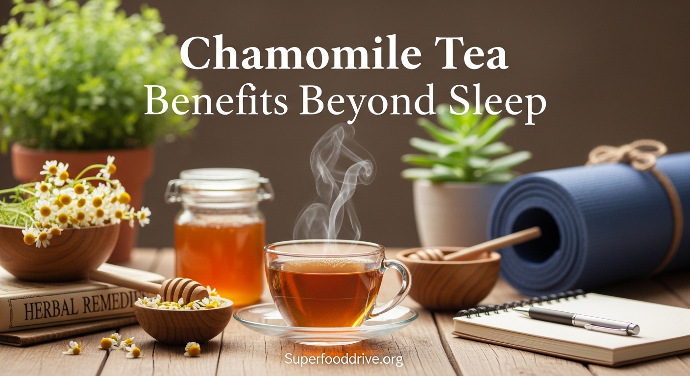 Chamomile Tea Benefits Beyond Sleep