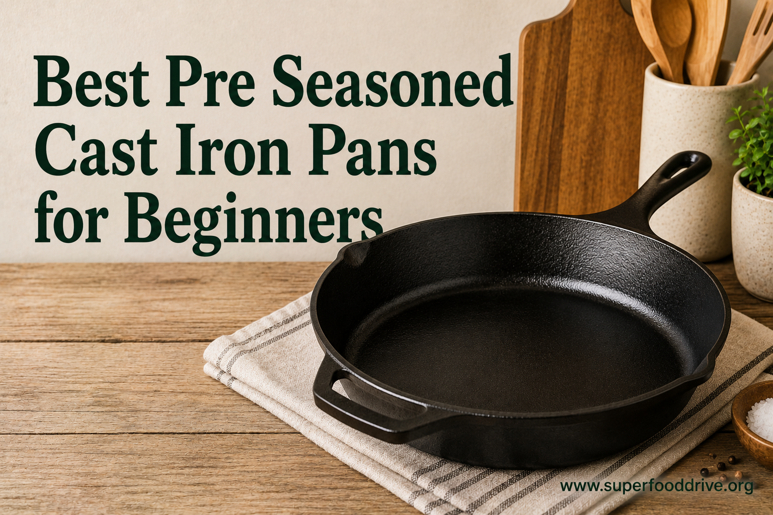 Best Pre Seasoned Cast Iron Pans for Beginners