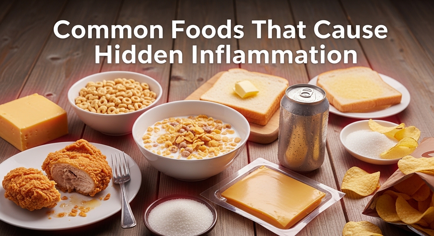 Common Foods That Cause Hidden Inflammation