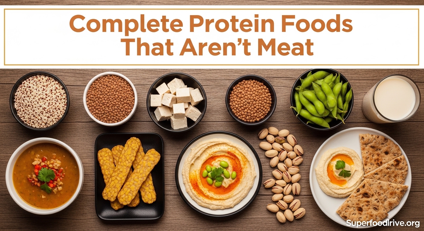 Complete Protein Foods That Arent Meat