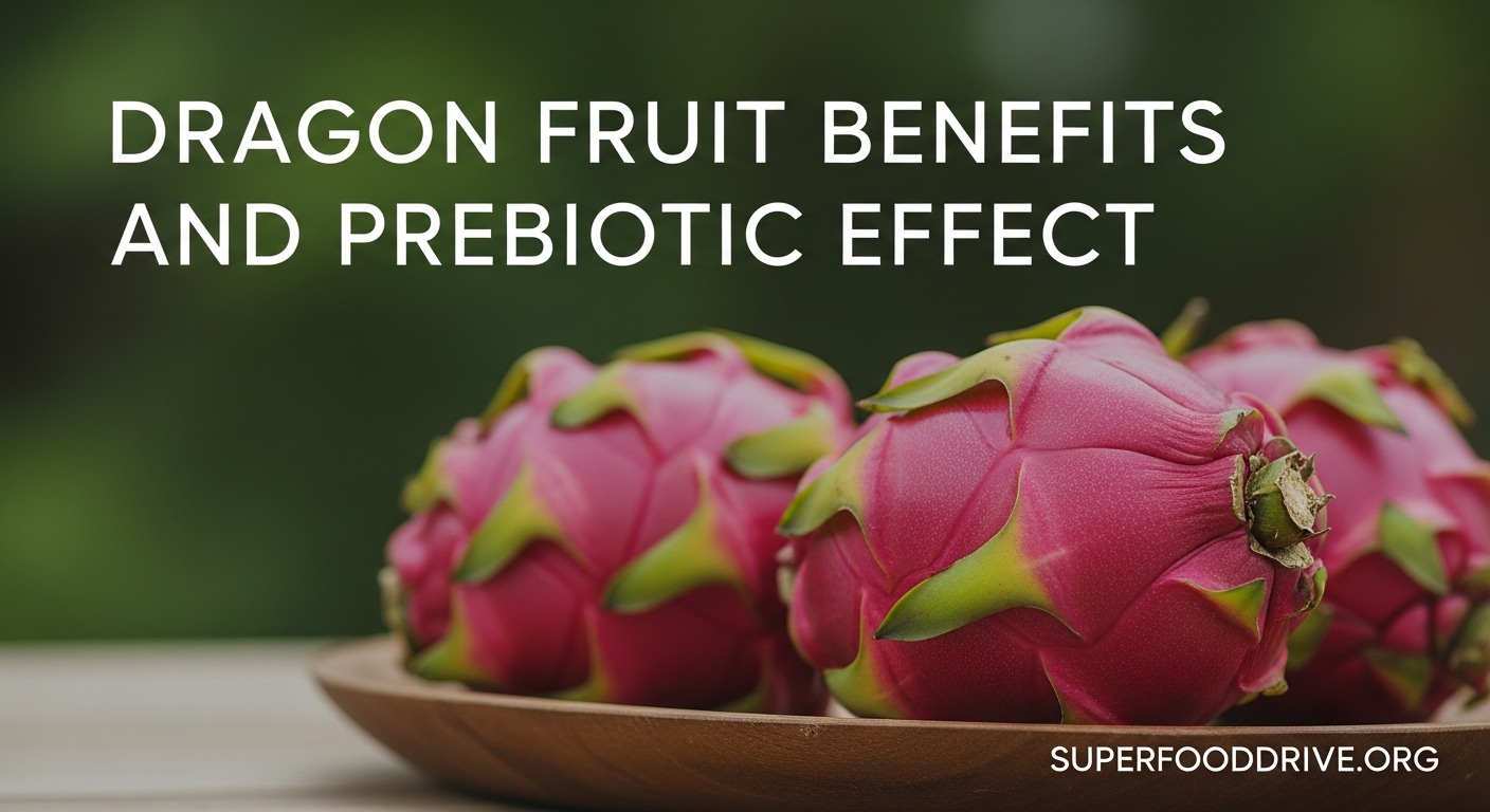 Dragon Fruit Benefits and Prebiotic Effect