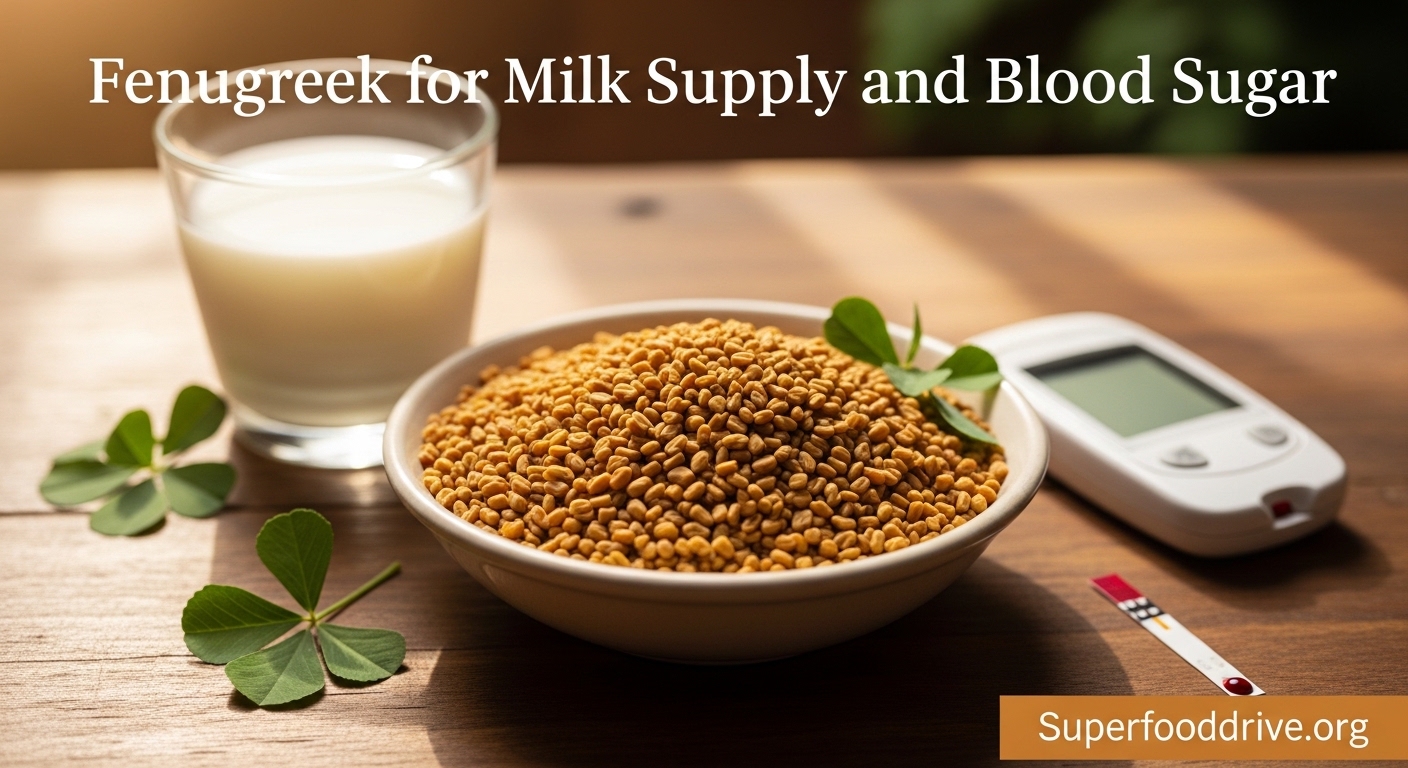 Fenugreek for Milk Supply and Blood Sugar