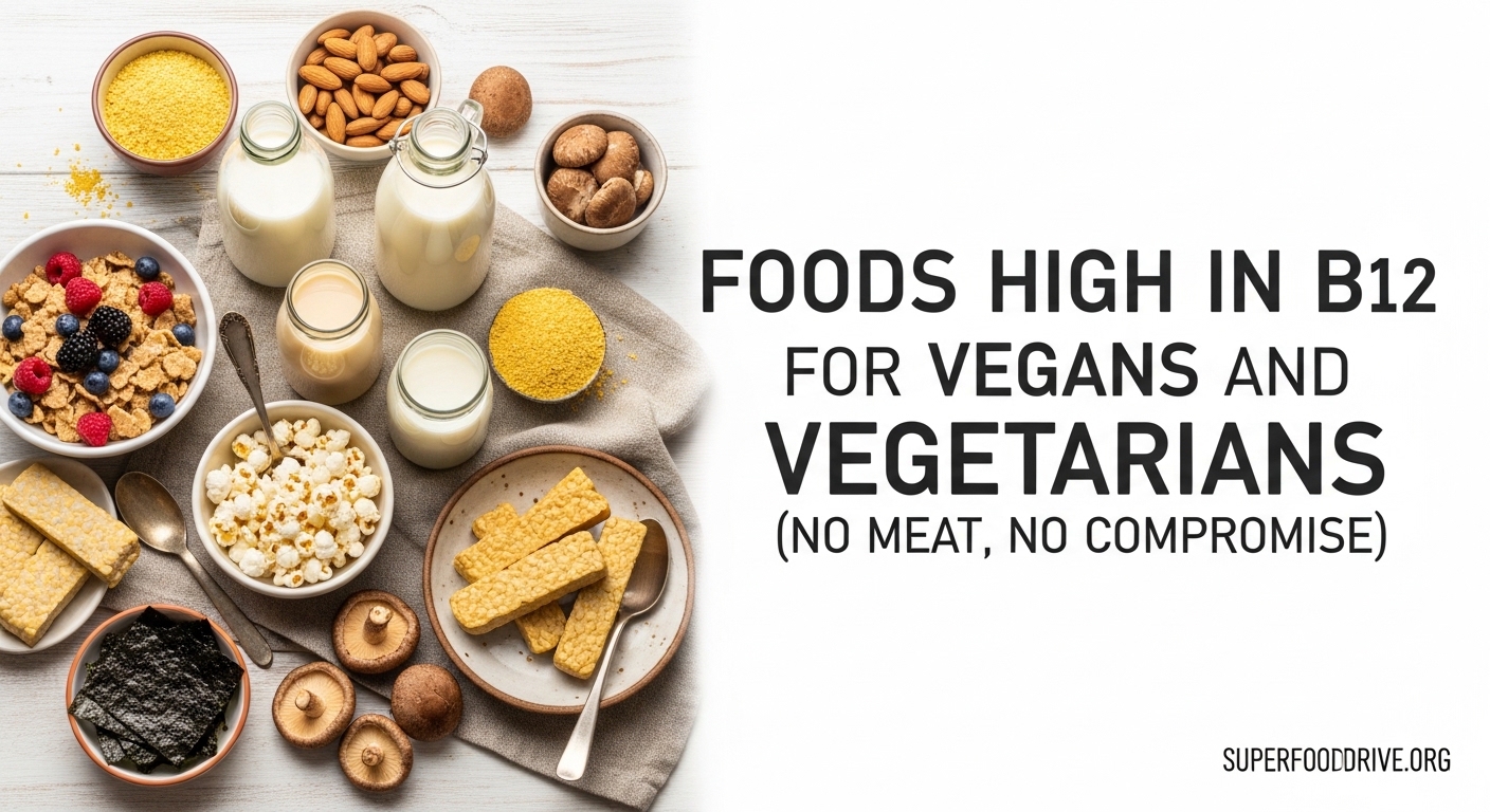 Foods High in B12 for Vegans and Vegetarians
