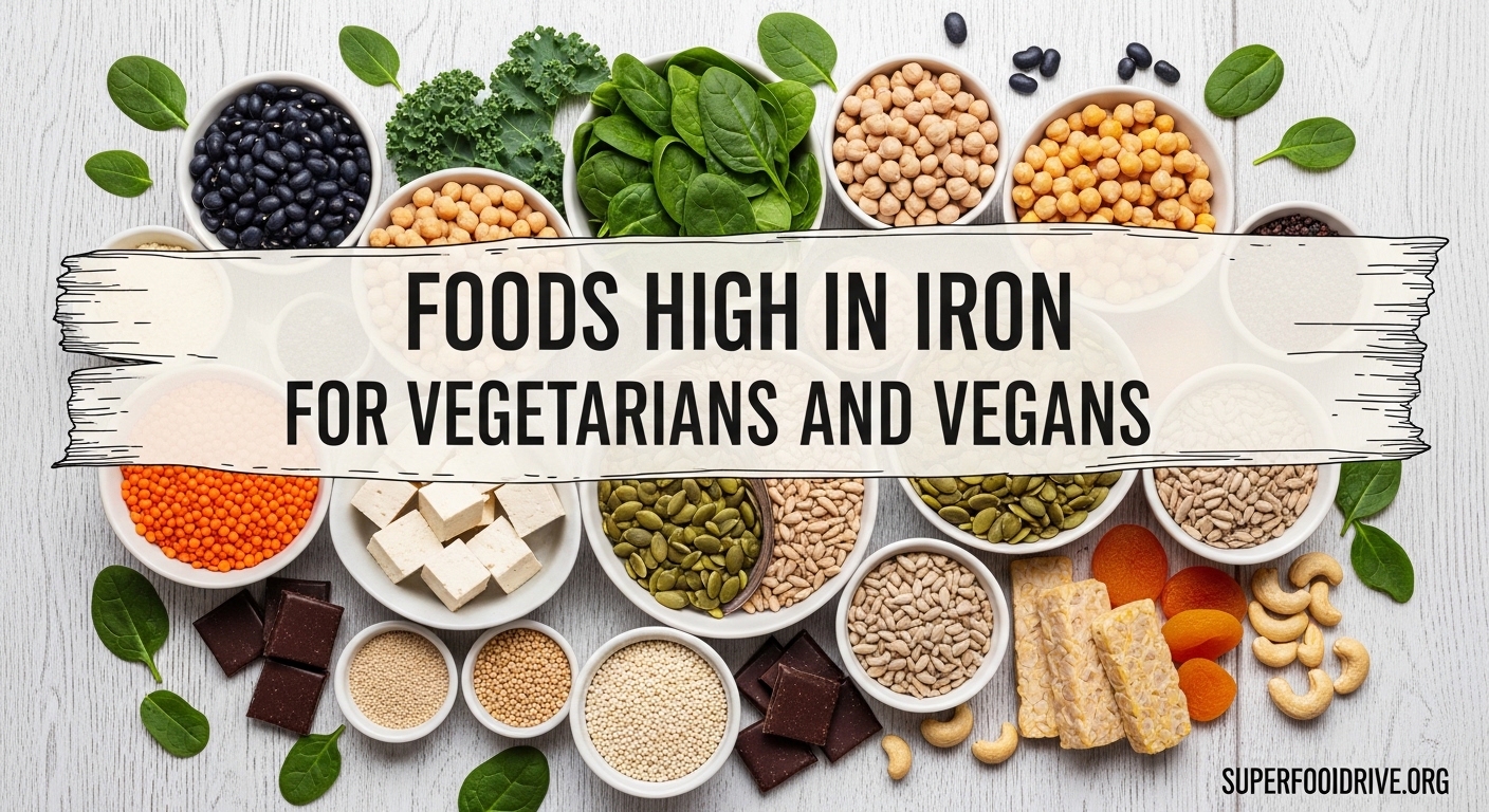 Foods High in Iron for Vegetarians and Vegans