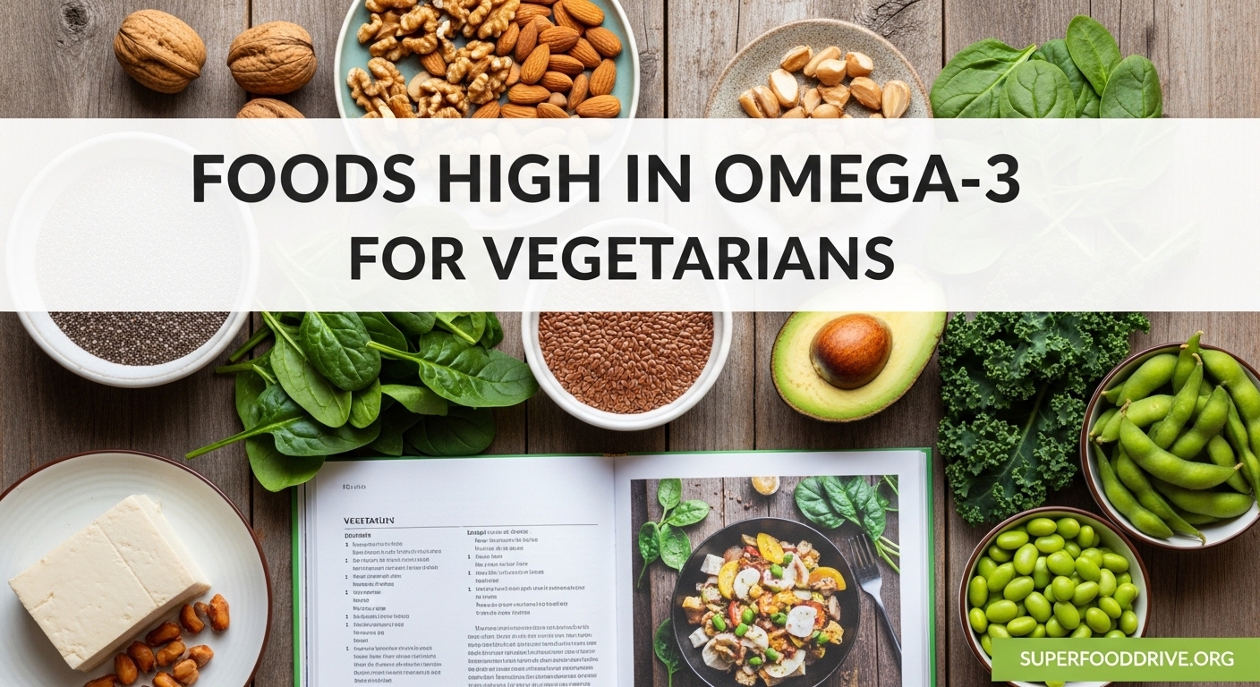 Foods High in Omega-3 for Vegetarians