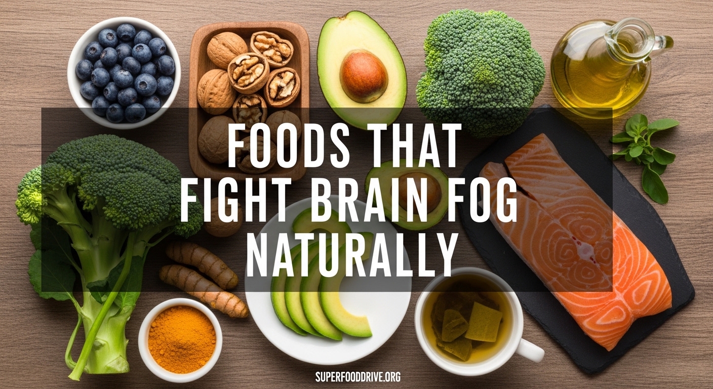 Foods That Fight Brain Fog Naturally