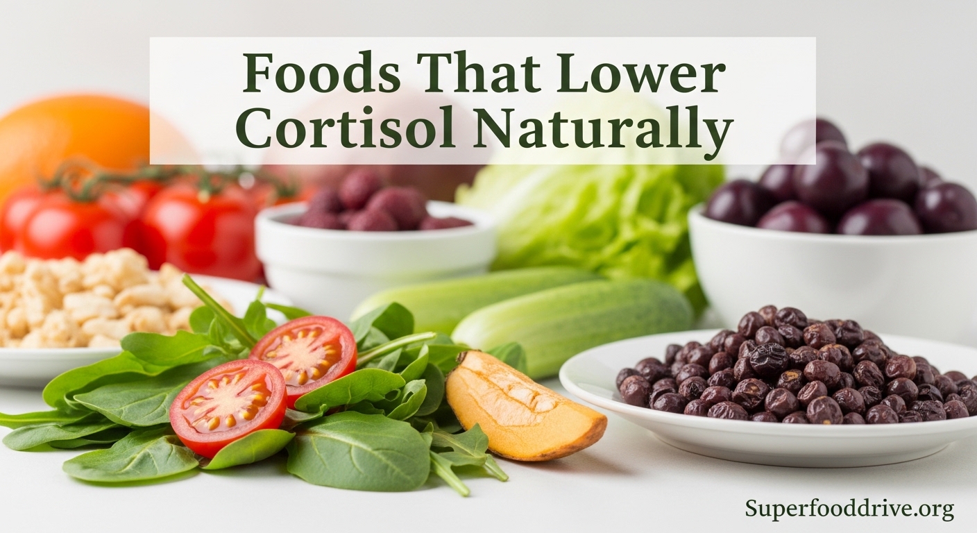 Foods That Lower Cortisol Naturally