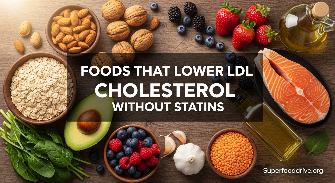 Foods That Lower LDL Cholesterol Without Statins