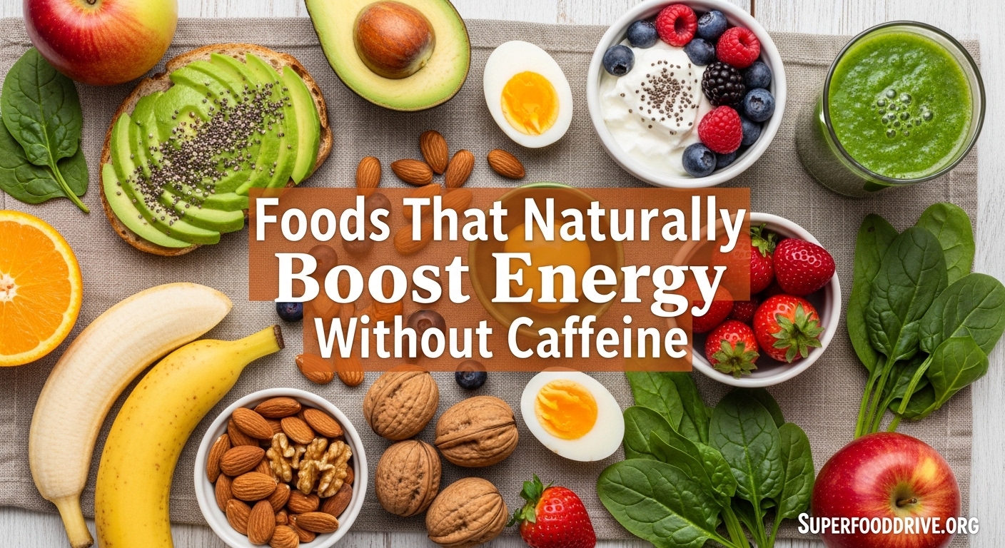 Foods That Naturally Boost Energy Without Caffeine