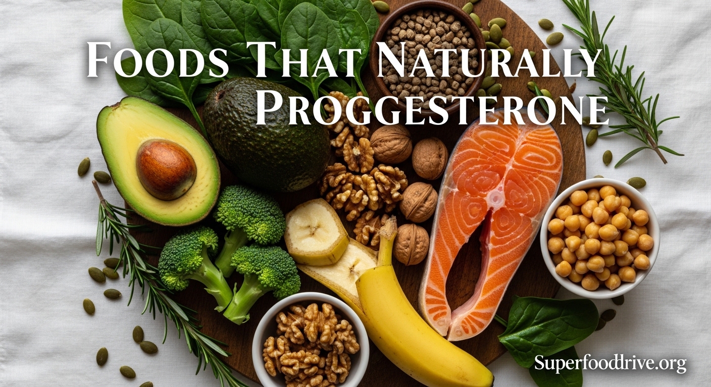 Foods That Naturally Increase Progesterone