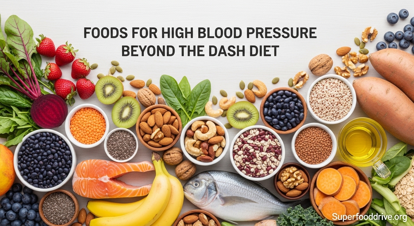 Foods for High Blood Pressure Beyond the DASH Diet