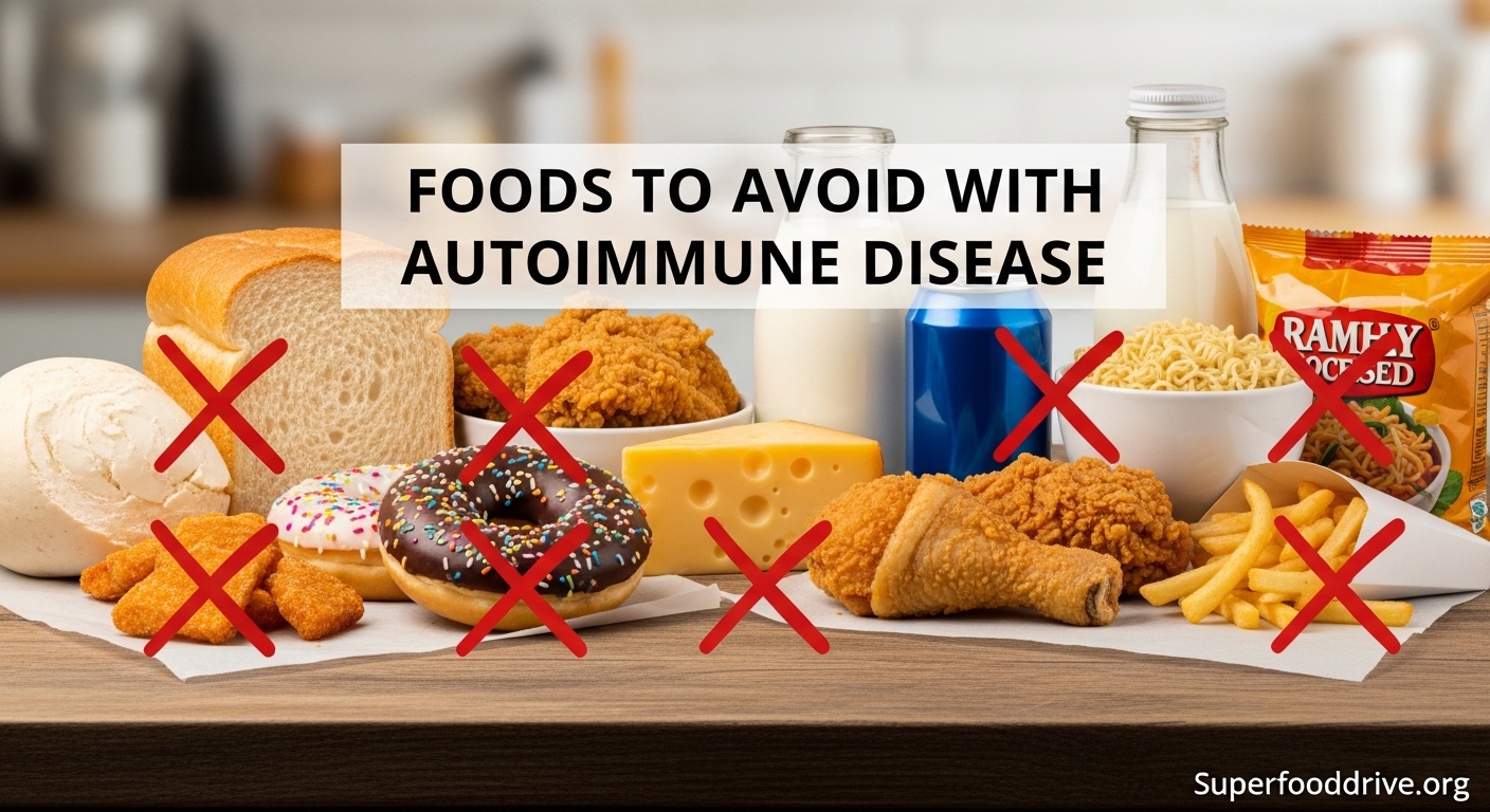 Foods to Avoid With Autoimmune Disease