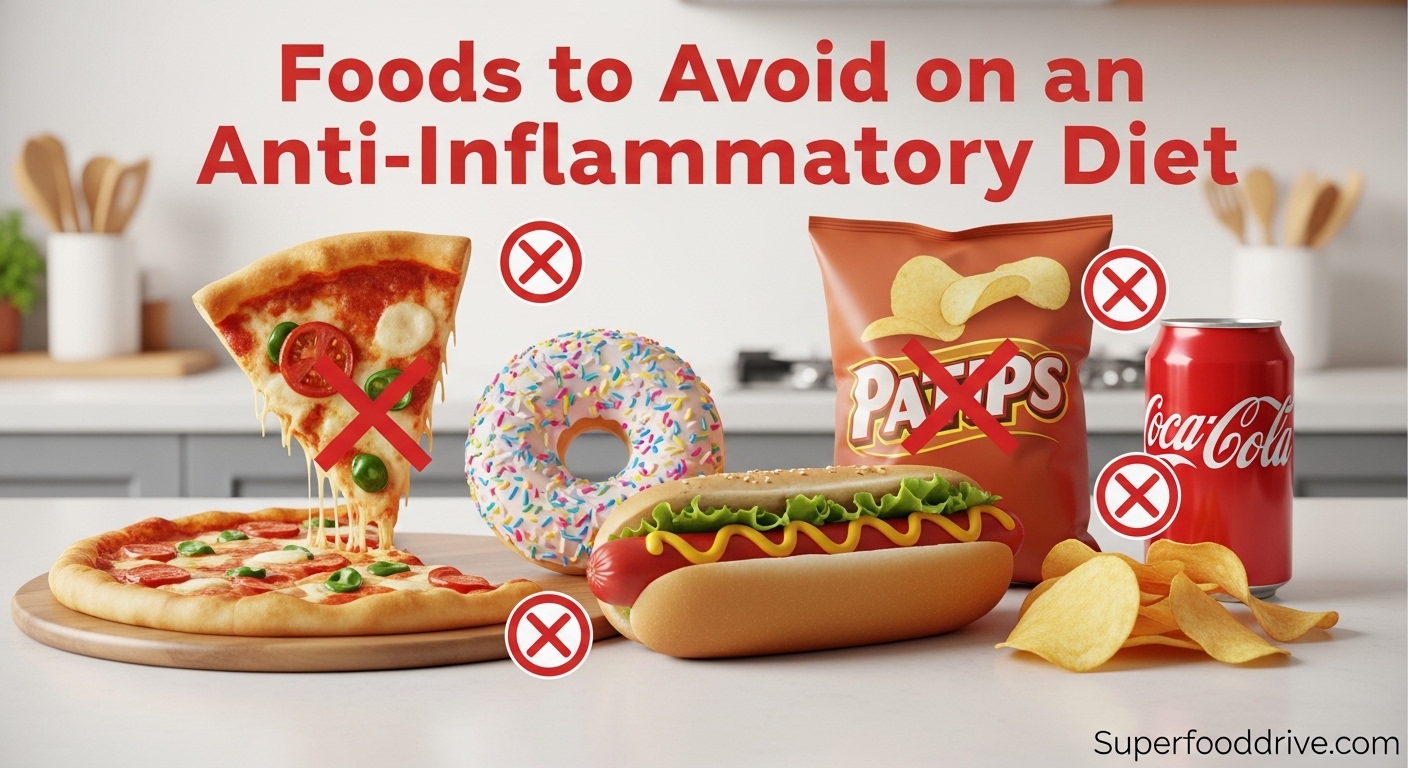 Foods to Avoid on an Anti-Inflammatory Diet