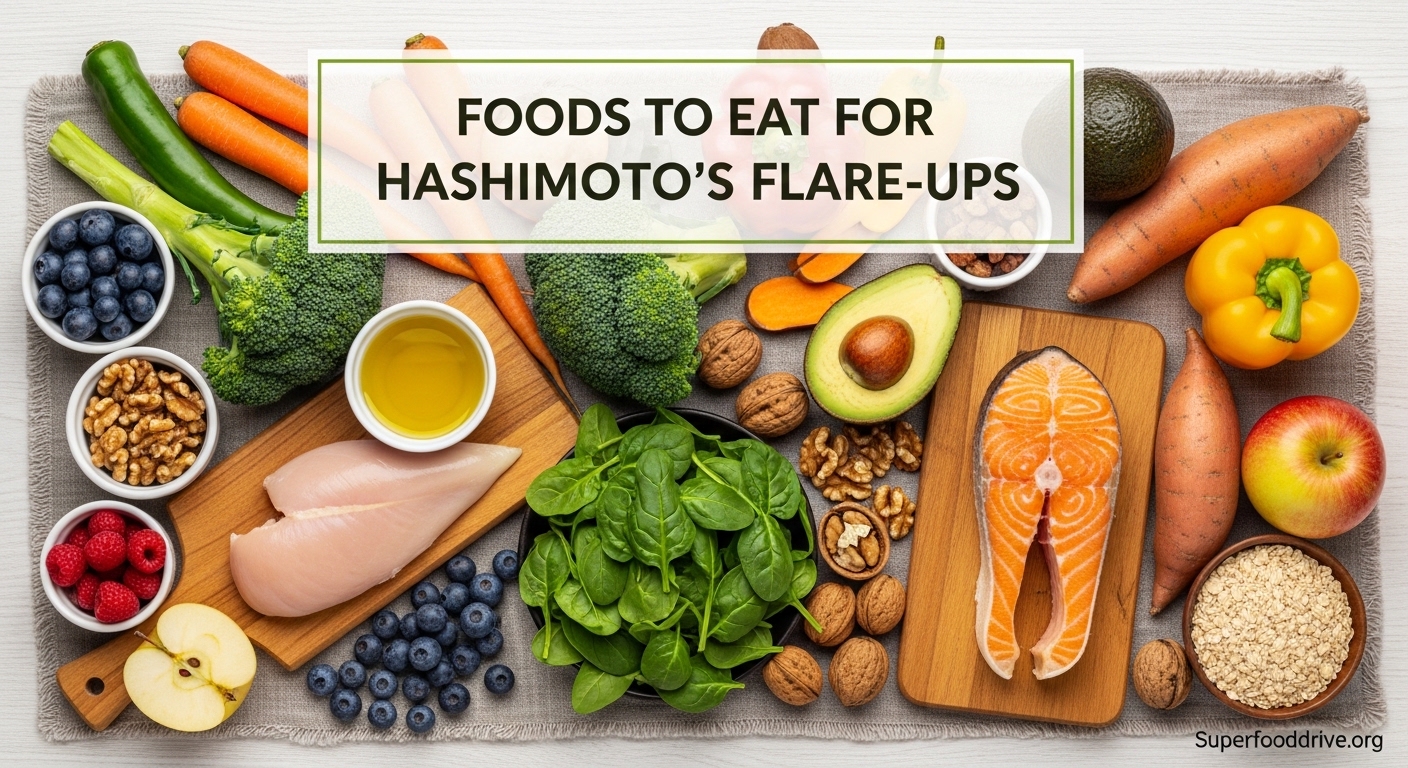 Foods to Eat for Hashimoto's Flare-Ups