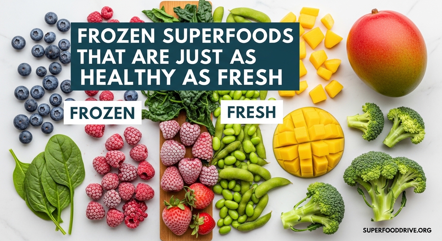 Frozen Superfoods That Are Just as Healthy as Fresh