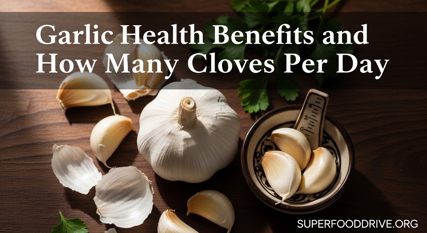 Garlic Health Benefits and How Many Cloves Per Day