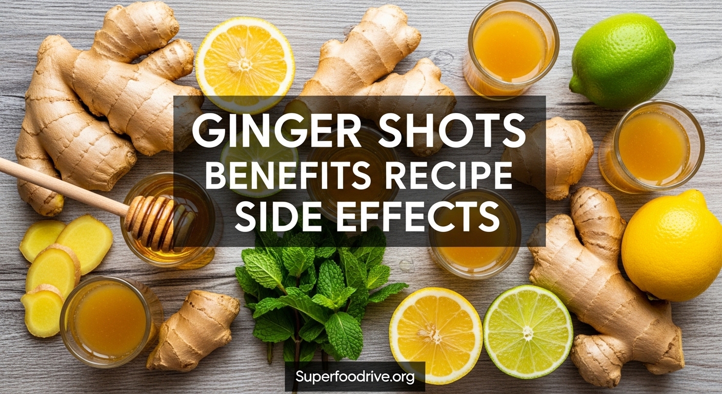 Ginger Shots Benefits Recipe Side Effects