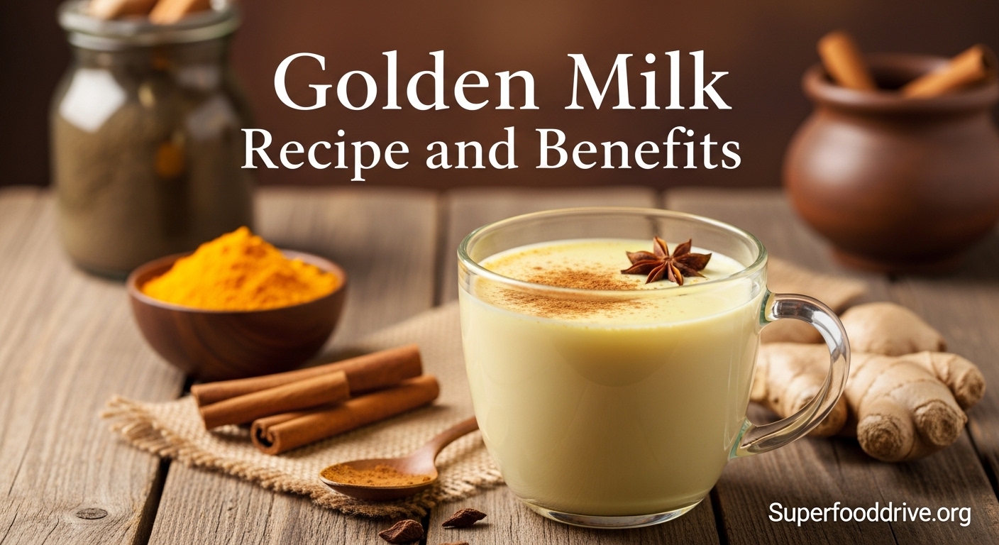 Golden Milk Recipe and Benefits