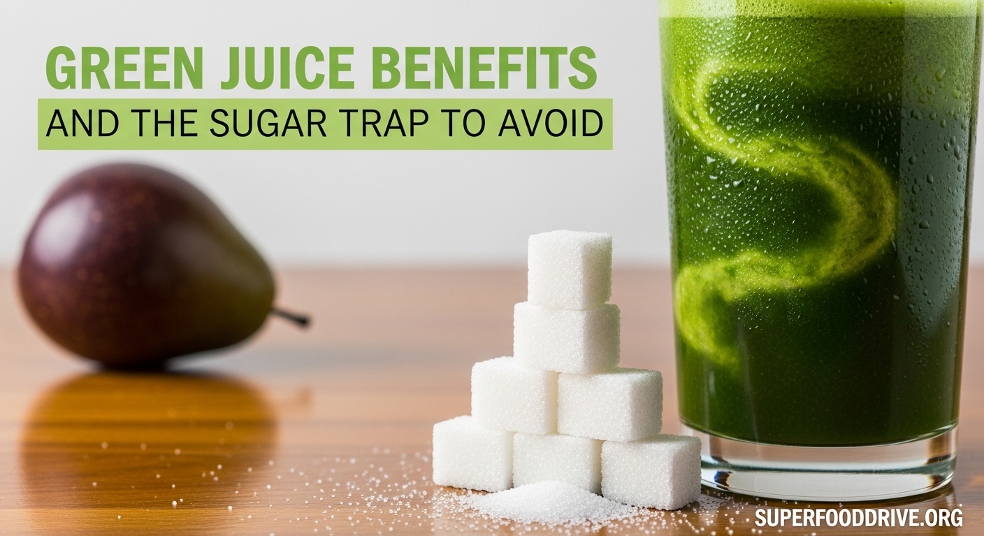 Green Juice Benefits and the Sugar Trap to Avoid
