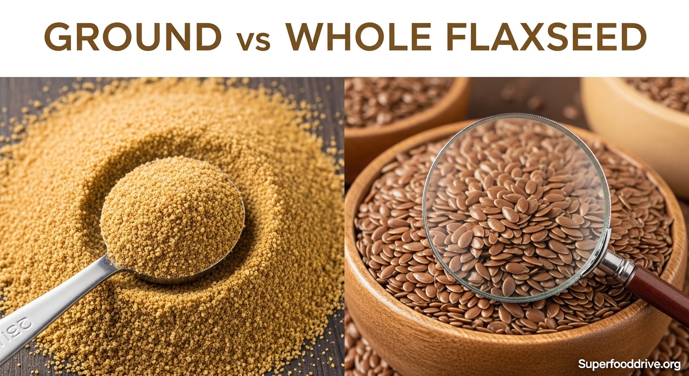 Ground vs Whole Flaxseed
