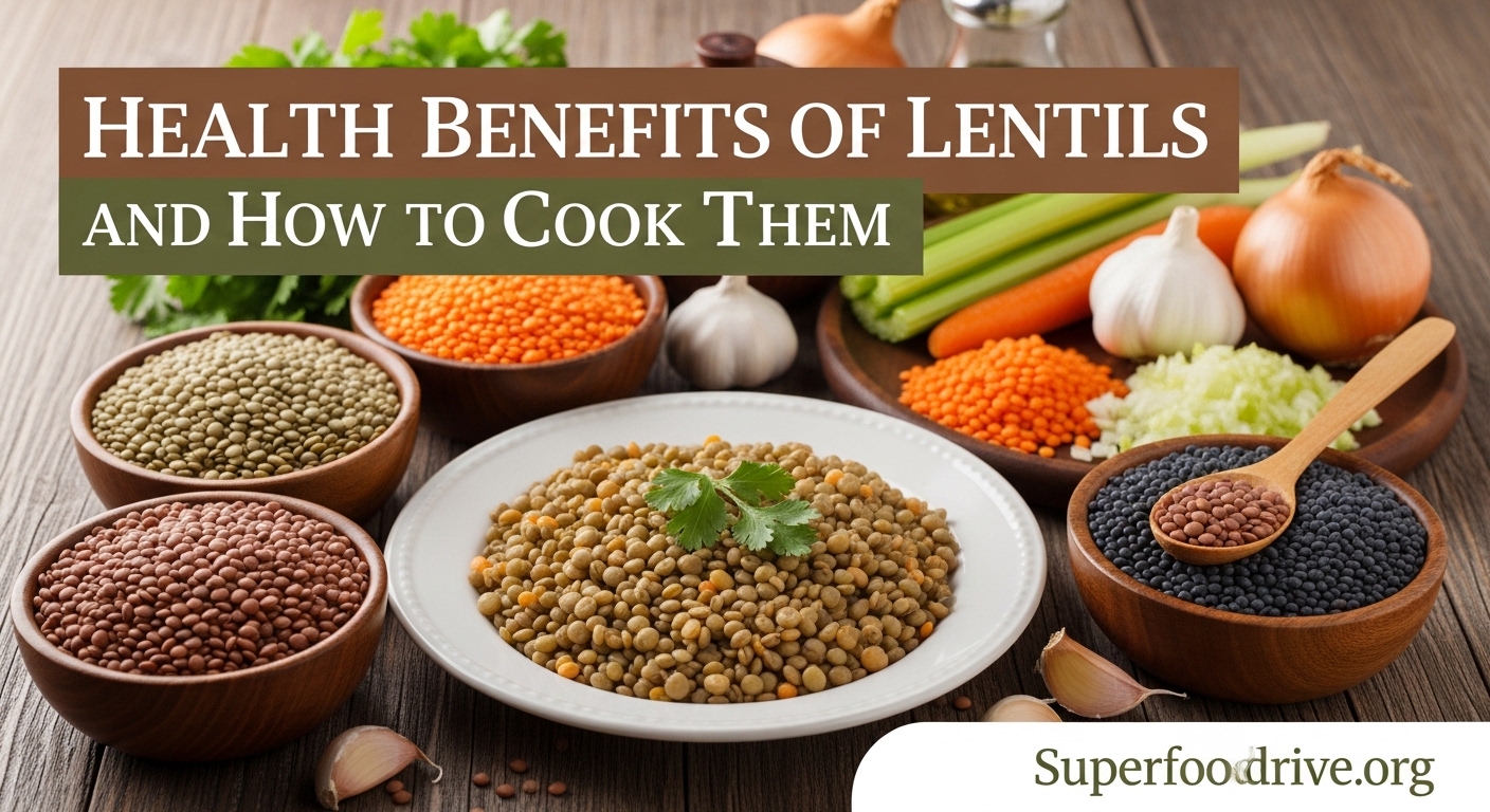 Health Benefits of Lentils and How to Cook Them