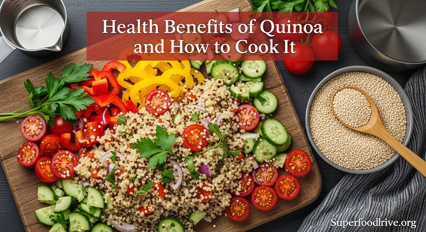 Health Benefits of Quinoa and How to Cook It