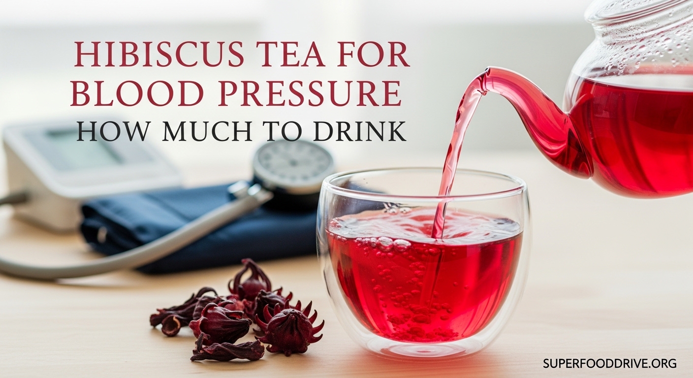 Hibiscus Tea for Blood Pressure How Much to Drink