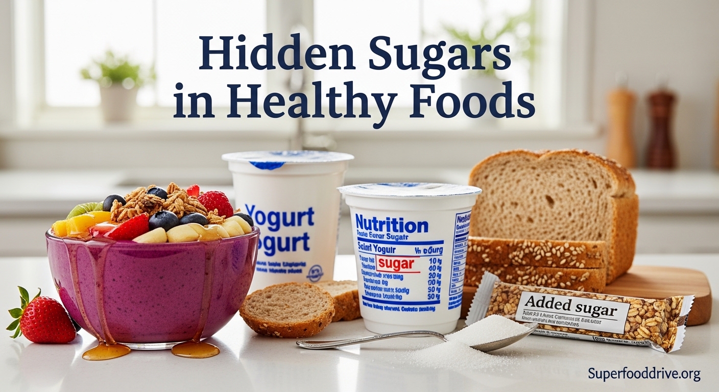 Hidden Sugars in Healthy Foods