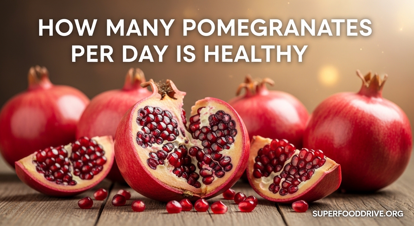 How Many Pomegranates Per Day Is Healthy