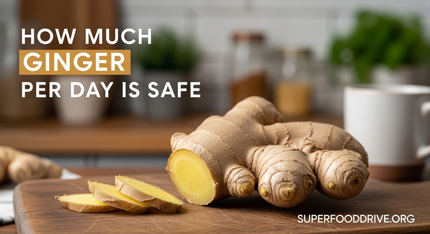 How Much Ginger Per Day Is Safe