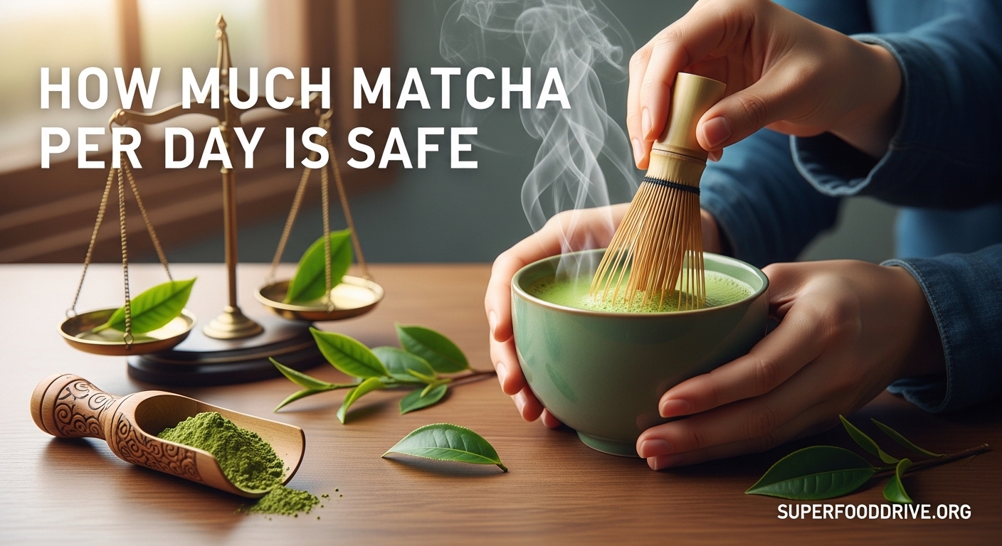 How Much Matcha Per Day Is Safe