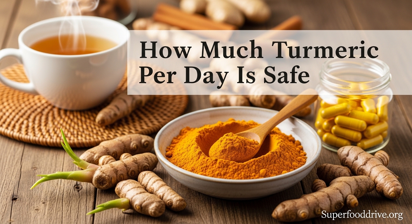 How Much Turmeric Per Day Is Safe