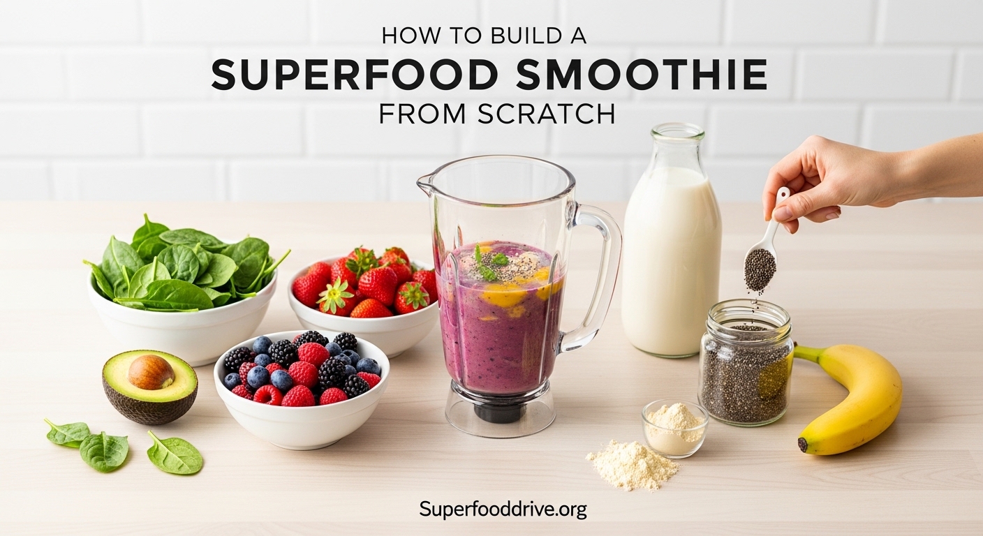 How to Build a Superfood Smoothie From Scratch