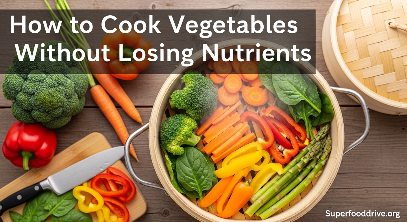 How to Cook Vegetables Without Losing Nutrients