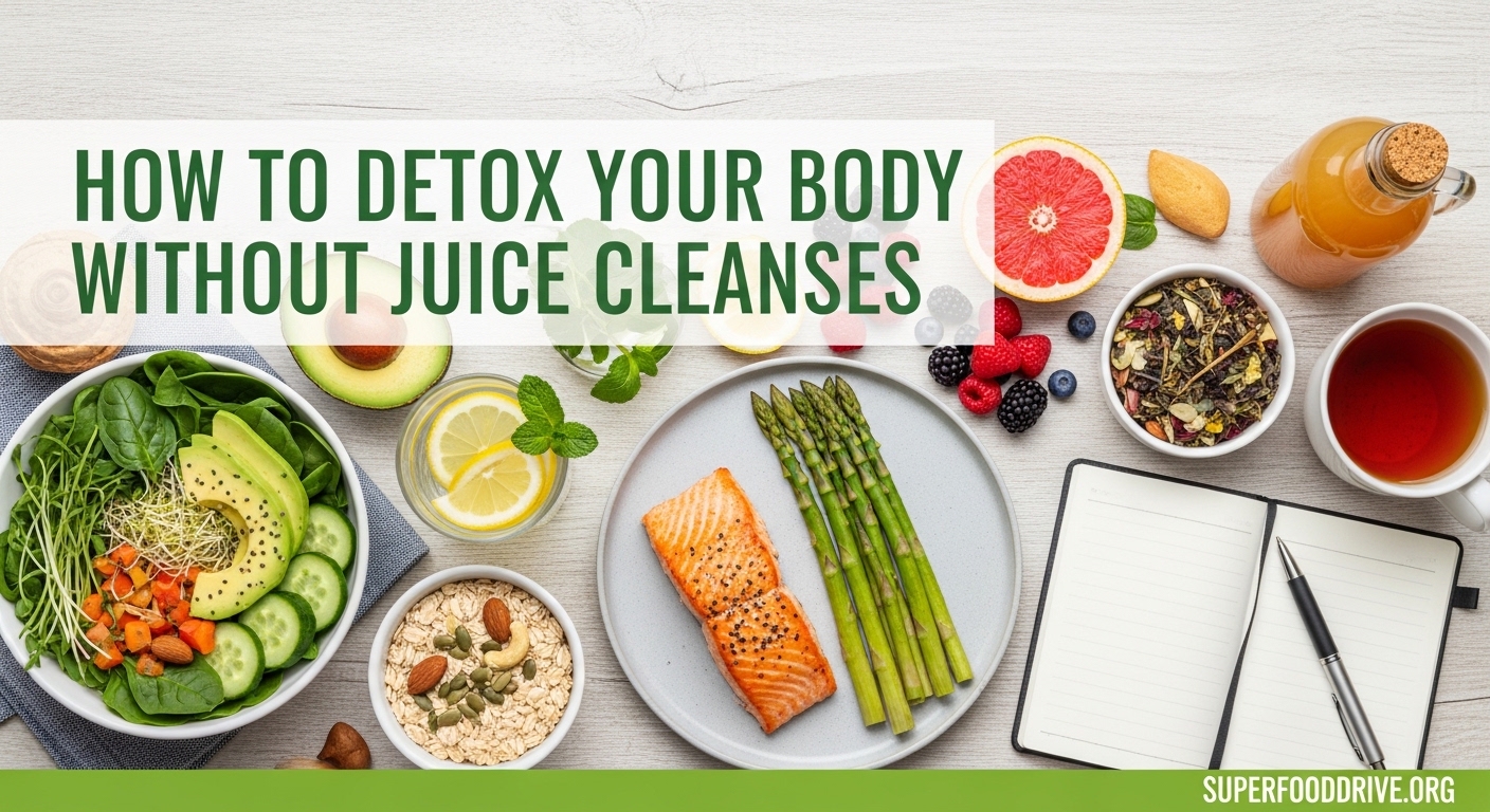 How to Detox Your Body Without Juice Cleanses