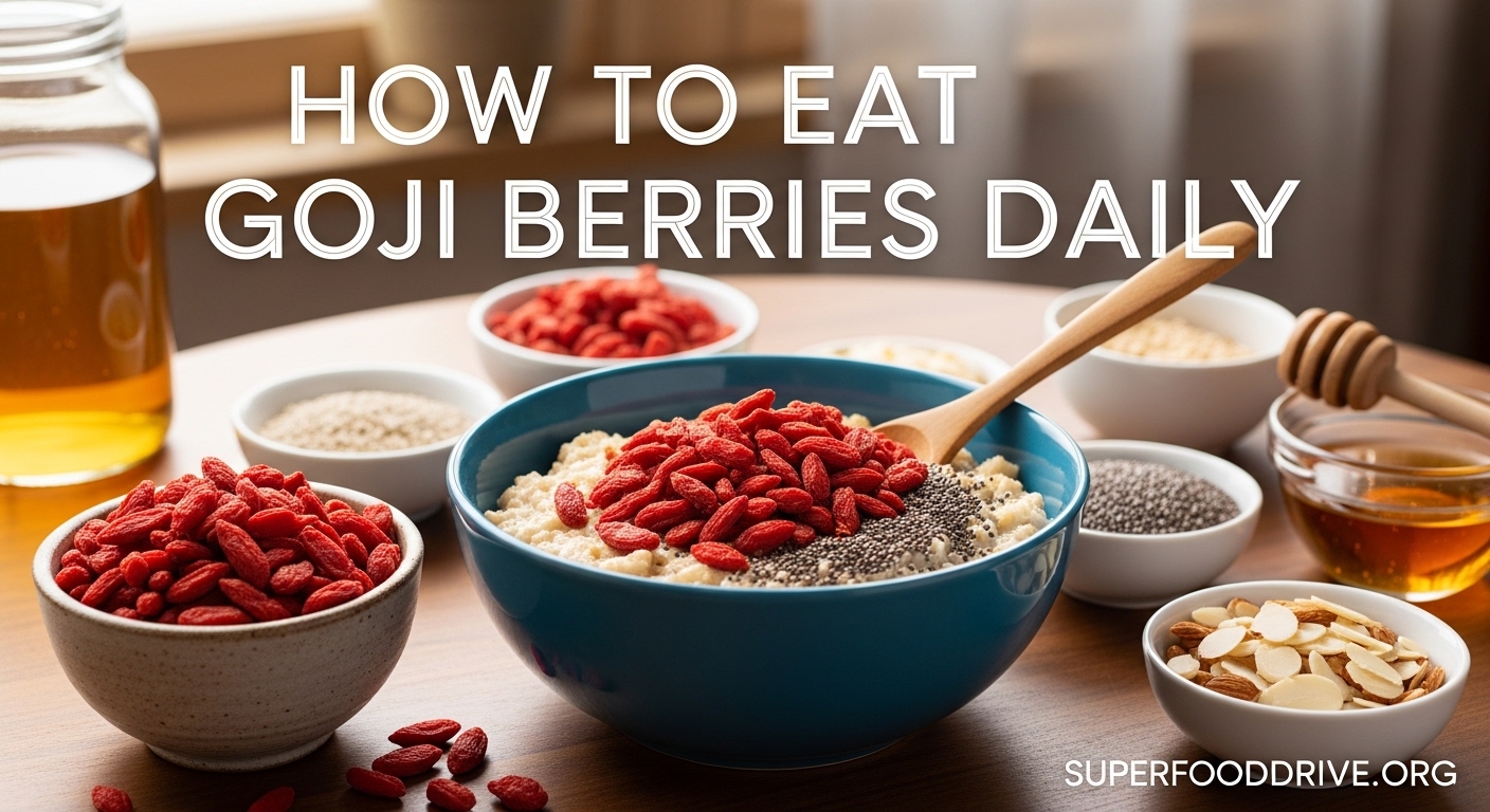 How to Eat Goji Berries Daily