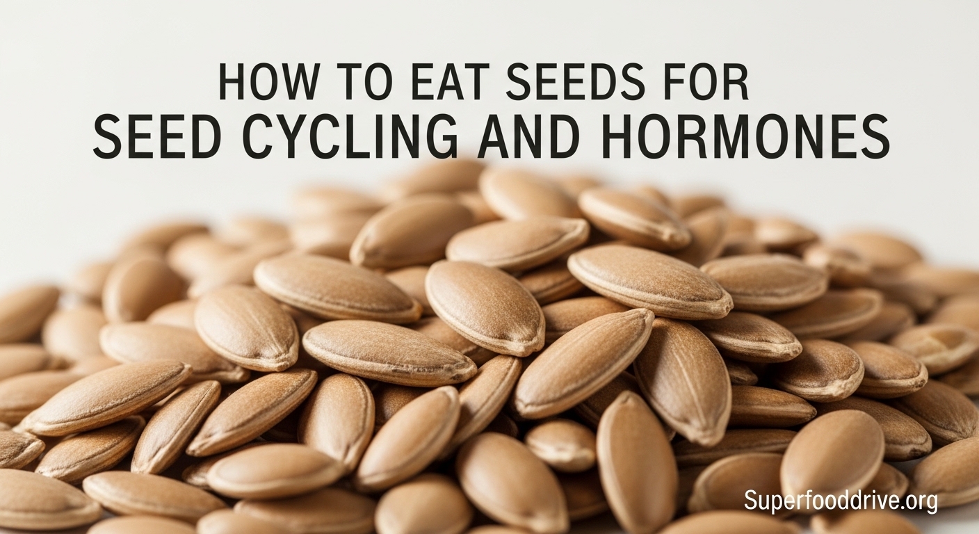 How to Eat Seeds for Seed Cycling and Hormones