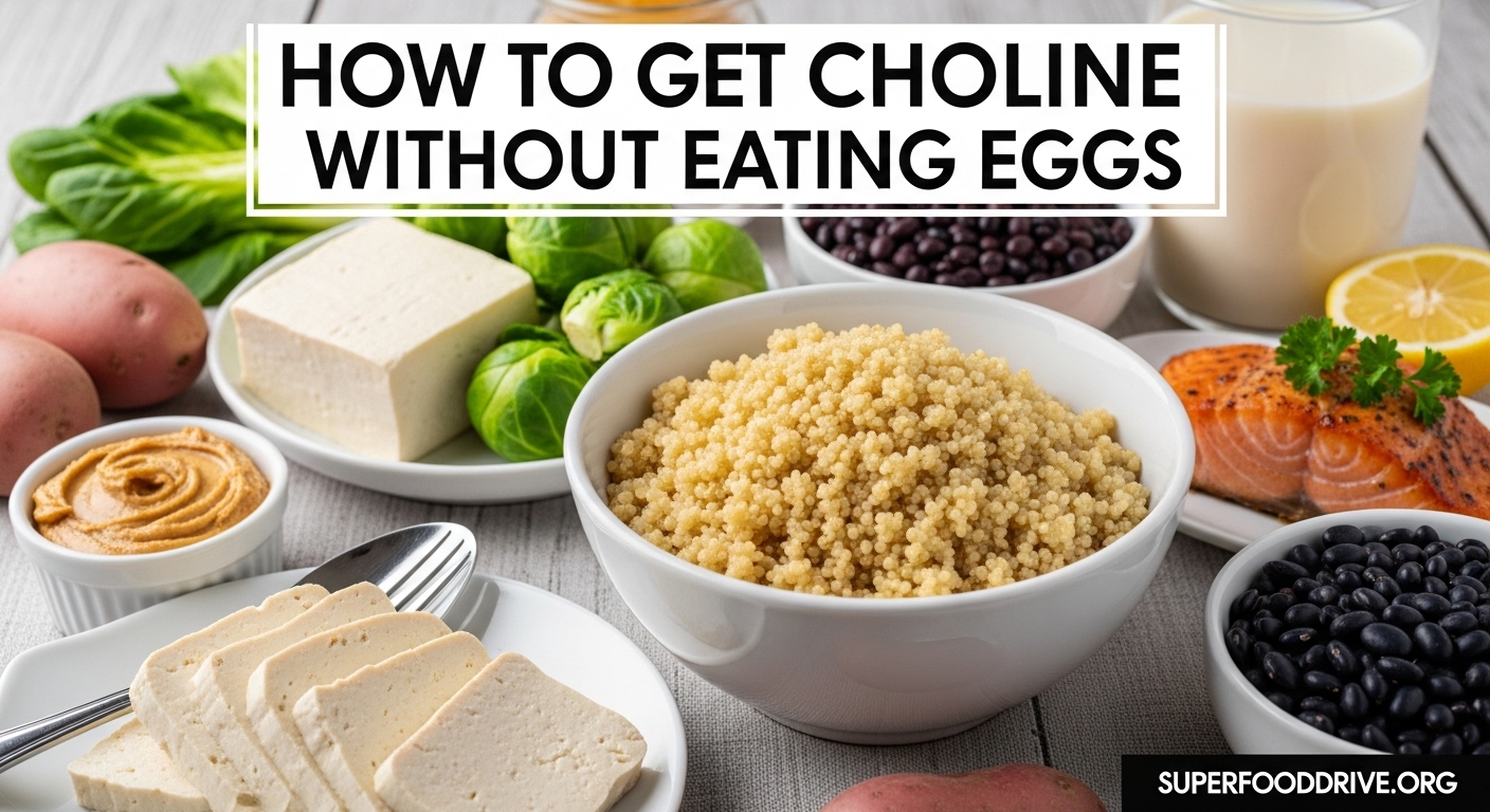 How to Get Choline Without Eating Eggs