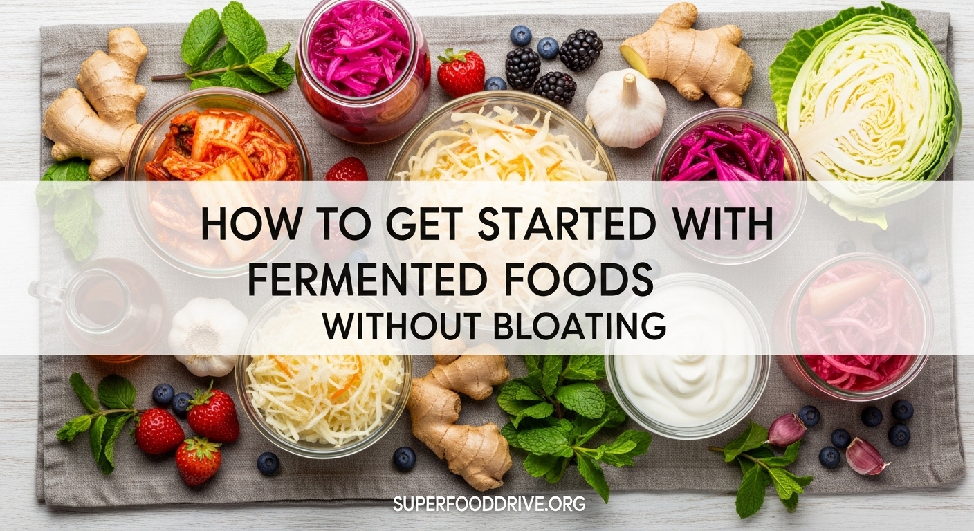 How to Get Started With Fermented Foods Without Bloating