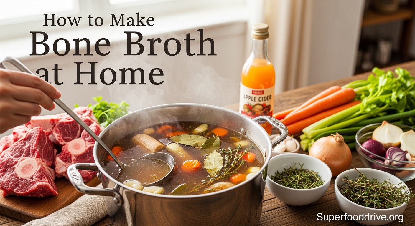 How to Make Bone Broth at Home