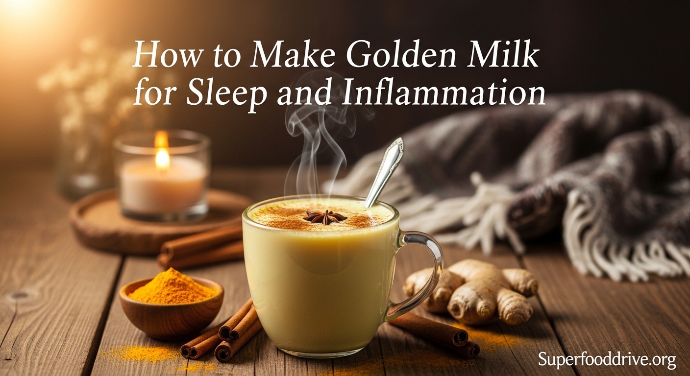 How to Make Golden Milk for Sleep and Inflammation